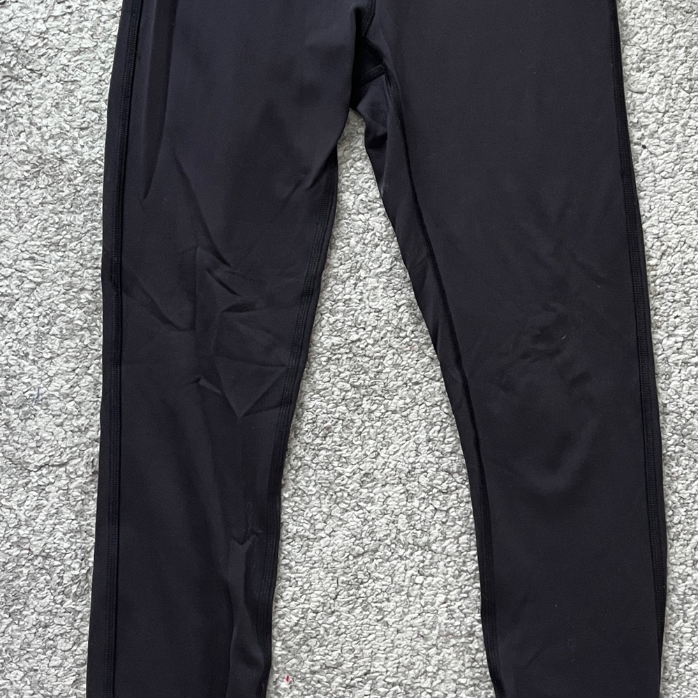 Black high waisted lululemon leggings